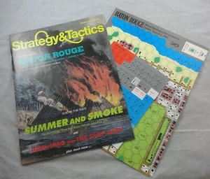 Strategy & Tactics #133 -w/Baton Rouge Street Fighting War Game *Unpunched* - Picture 1 of 1