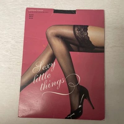 Victoria's Secret Little Vixen Sexy Little Things Top de Encaje Talla B Color Negro Foto 1 de 4