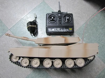 Vintage Chicago Model International 1/20 Super ABRAMS M1A1 Desert Storm R/C TANK - Image 1 of 4