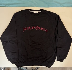 Yves Saint Laurent Sweatshirt Herren Gr. Medium Schwarz - Bild 1 von 7