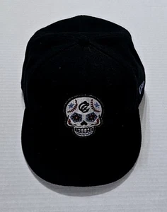 CORPUS CHRISTI HOOKS SUGAR SKULL Dia de los Muertos Hat Size 8 MiLB New Era 2017 - Picture 1 of 8