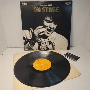 Autentico 1970 RCA Elvis Presley autografo firmato a mano LP album disco certificato di autenticità - Foto 1 di 22