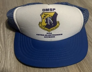 Defense Meteorological Satellite Program (DMSP) SnapBack Mesh Hat RCA Astro - Picture 1 of 5