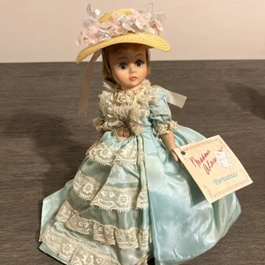 Madame Alexander "Portrettes" Iris Puppe #1112 blaues Kleid mit Original Etikett Vintage - Bild 1 von 10