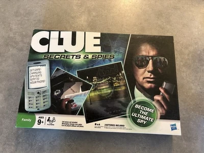 Clue Secrets And Spies Edition Board Game Ages 9+ Hasbro (Complete) - Image 1 of 3