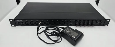 TASCAM US16X08 16-Mic Line Rackmount Audio Interface with MIDI & Power Adapter - Image 1 of 4