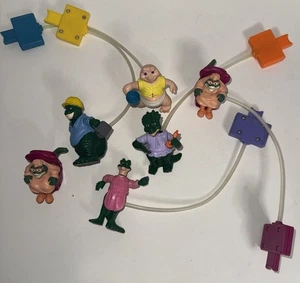 DISNEY DINOSAURIER TV SHOW 1992 MCDONALD'S TOYS KONVOLUT (6) FIGUREN NICHT DIE MAMA - Bild 1 von 1