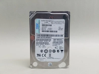 Seagate IBM Constellation.2 ST91000640SS 1TB SAS 2 2.5 in Enterprise Hard Drive - Image 1 of 3