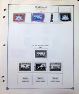 Guatemala BOB Collection On Scott Album Pages 1960-1999 - Bild 1 von 24