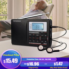V111 Portable Radio,FM/AM/SW Digital Stereo Radio With Headphone For Senior Gift