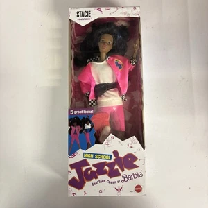High School Jazzie Stacie Doll Cool Teen Cousin of Barbie #3636 1988 MATTEL - Picture 1 of 2