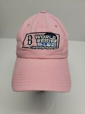 Boston Red Sox World Series Champs Pink Women's Adjustable New Era Baseball Hat