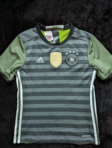 🛍️ADIDAS DEUTSCHER FUSSBALL BUND boys Football Jersey Age 11-12y - Picture 1 of 14