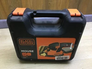 Black&Decker KA2500K Compact-Mouse Elektro-Dreieckschleifer inkl. Koffer, I30110 - Bild 1 von 6