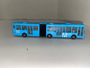 SIKU 1:87 MAN City Bus Diecast Model Car Toy Blue Munchen