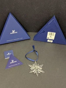 Adorno de Navidad coleccionable de cristal de Swarovski con fecha 2006 como nuevo - Imagen 1 de 7