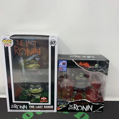 Último lote de figuras Ronin TMNT Tortugas Ninja PX vistas previas exclusivo Funko cubierta de cómic Foto 1 de 4