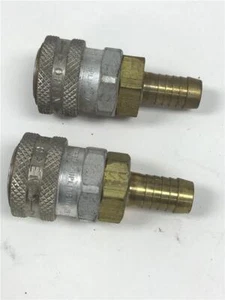 Juego de 5 piezas de acoplamiento de acoplamiento de conexión rápida neumático F2RL Foster x 3/8" - Imagen 1 de 3
