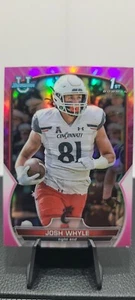 2022 Bowman University Chrome - Pink Refractor #89 Josh Whyle (RC) - Picture 1 of 2