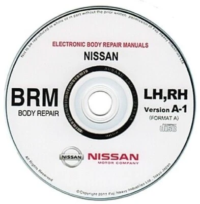 Nissan EBRM body repair manual collection manuali carrozzeria - Immagine 1 di 4