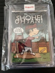 Shohei Otani x Snoop Dogg Snoopy PEANUTS Topps Project70 Limited Card 8544AK - Picture 1 of 8