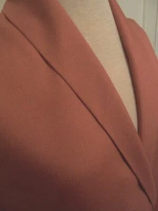 3 yardas IMPRESIONANTE TRAJE DE VISCOSA SEDA ROSA TELA PARA MUJER DE DISEÑO - Imagen 1 de 5