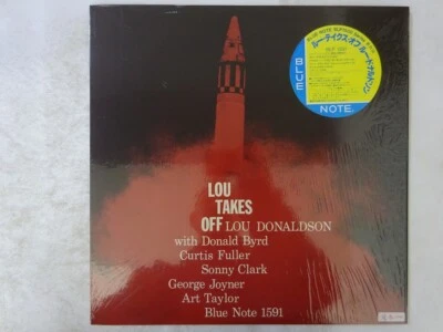 Lou Donaldson Lou Takes Off Blue Note BLP 1591 Japan promo,shrink VINYL LP - Image 1 of 3