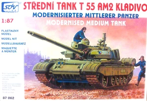 Mittler Solid T-55 AM2 Kladivo, 1:87, SDV, Plastic Kit, New - Picture 1 of 2