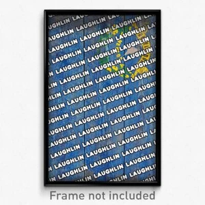 Laughlin Nevada Poster (NV City Souvenir 11x17 Town Print) - Bild 1 von 1