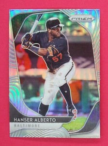 2020 Panini Prizm Hanser Alberto Prizms Silver #110 Baltimore Orioles