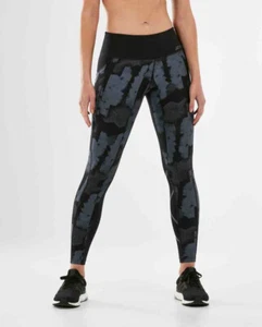 Nuevas Medias de Compresión 2XU Mujeres Tiro Medio Bolsillo Pequeñas GOS/TRB Correr Gimnasio - Imagen 1 de 5