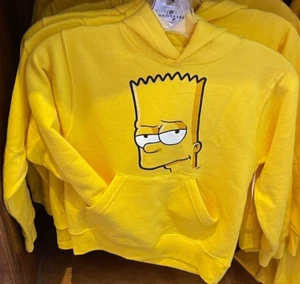 UNIVERSAL STUDIOS THE SIMPSON’S BART HOODIE YOUTH SIZE S-2XL NEW - Picture 1 of 2