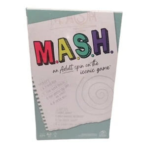 M.A.S.H. Board Game An Adult Spin On The Iconic Game Party Game NEW Sealed - Picture 1 of 6