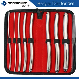 ODM 8 Hegar Dilator Sounds Set 7.5" Double Ended Gynecology Surgical Instrument - Picture 1 of 3