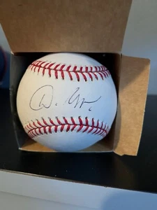 DAN UGGLA #6 SIGNED AUTOGRAPHED Official MLB BASEBALL Sweet Spot - Picture 1 of 6