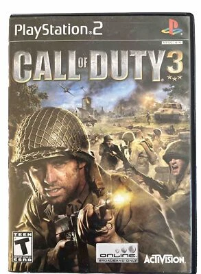 CALL OF DUTY 3 Game - Sony Playstation 2 PS2 - CIB Tested Works! - Image 1 of 3