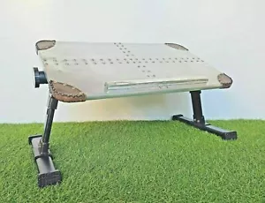 Aviator Style Table Foldable Laptop Table Bed Sofa Small Tray Study Desk - Picture 1 of 8