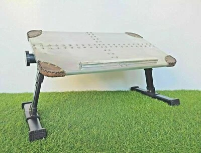 Aviator Style Table Foldable Laptop Table Bed Sofa Small Tray Study Desk - Image 1 of 4