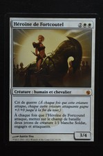 Magic The Gathering MTG HERO OF BLADEHOLD FRENCH Mirrodin Besieged SP Played