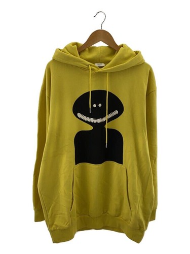 Felpa con cappuccio CELINE cotone giallo S usata