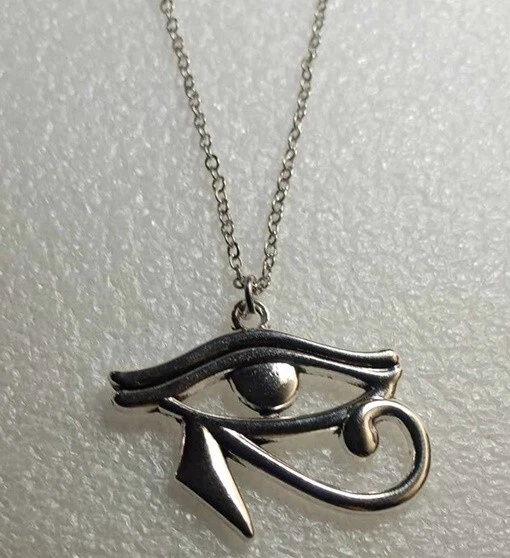 CATENINA CON CIONDOLO OCCHIO DI HORUS AMULETO PROTEZIONE - Immagine 1 di 1