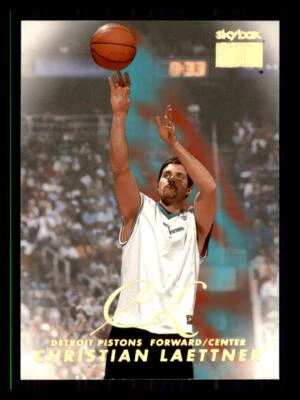 1998 Basketball SkyBox Premium Christian Laettner Detroit Pistons #174 - Image 1 of 2
