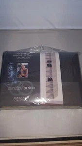 Candice Olson's closet organizer hanging shelves 10 shelf shoe holder - Picture 1 of 1