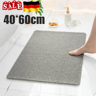 Duscheinlage Rutschfeste Bad Duschmatte PVC Weich und Komfort Anti Slip 60X40cm - Bild 1 von 4