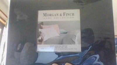 Morgan & Finch Queen Bed Sheet Set - image 1 of 4
