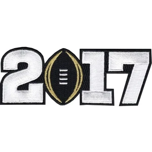 NCAA 2017 College National Championship Playoff Spiel Trikot Patch schwarz Alabama - Bild 1 von 1