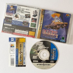 Sega Saturn Galaxy Force 2 II w/Spine SS Shooter Game Japan JP