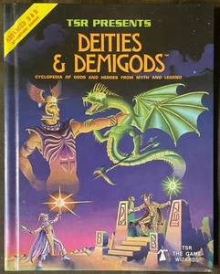 DEITIES & DEMIGODS Advanced Dungeons & Dragons - 144 Pages w/Cthulhu UNUSED MINT - Picture 1 of 10