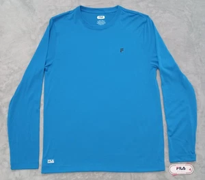 Camisa Fila Performance Para Hombre Talla XXL Azul Absorbe la Humedad Elastizada Nueva Con Etiquetas - Imagen 1 de 8