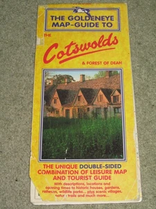 Goldeneye Map-Guide of the Cotswolds - 1994 - Scale 1:126,720 - Picture 1 of 2